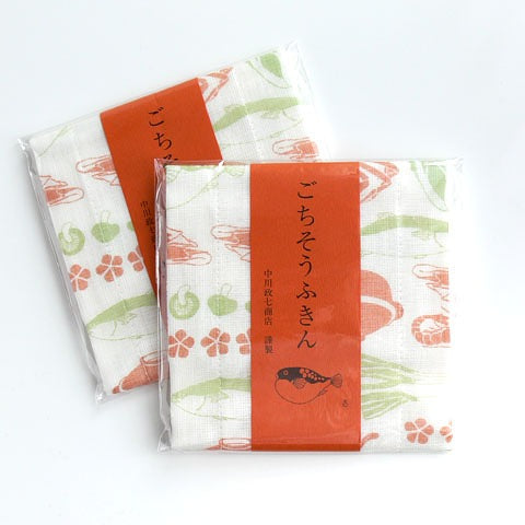 入荷しました　中川政七商店のごちそうふきん「お鍋」
