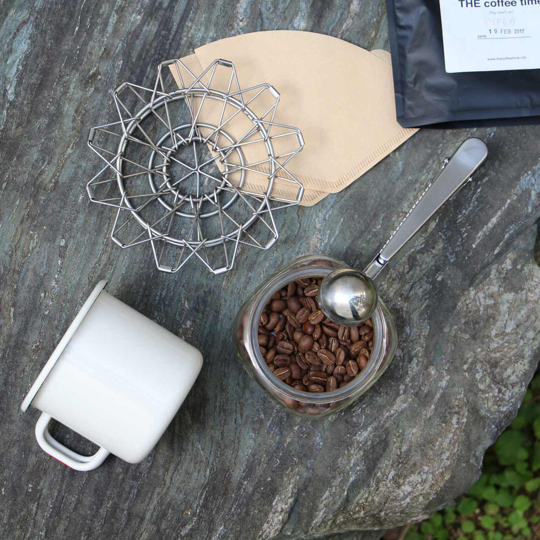 Collapsible Coffee Dripper 折りたたみコーヒードリッパー KIKKERLAND / メール便可