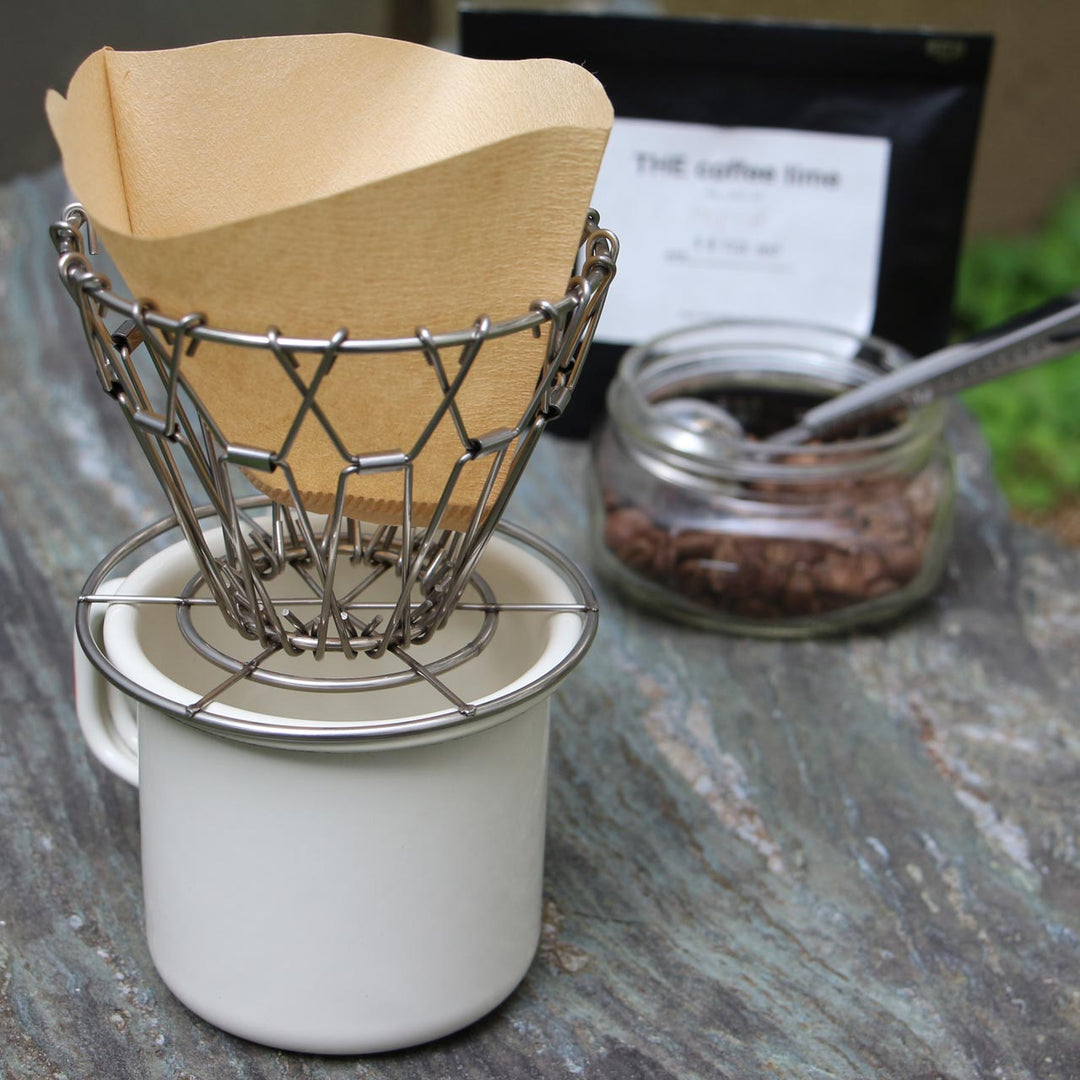 Collapsible Coffee Dripper 折りたたみコーヒードリッパー KIKKERLAND / メール便可