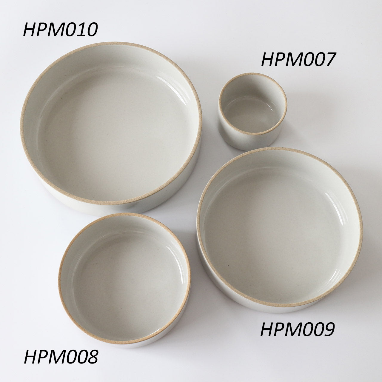 HASAMI PORCELAIN ボウル グロスグレー HPM007 008 009 010 – 生活雑貨