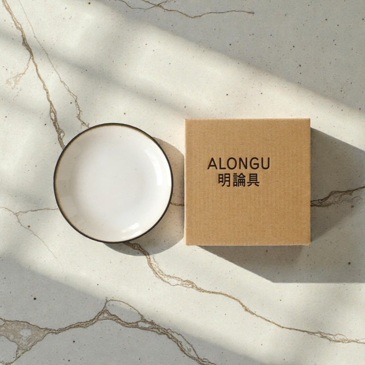 ALONGU 明論具 皿 プレート フチサビ