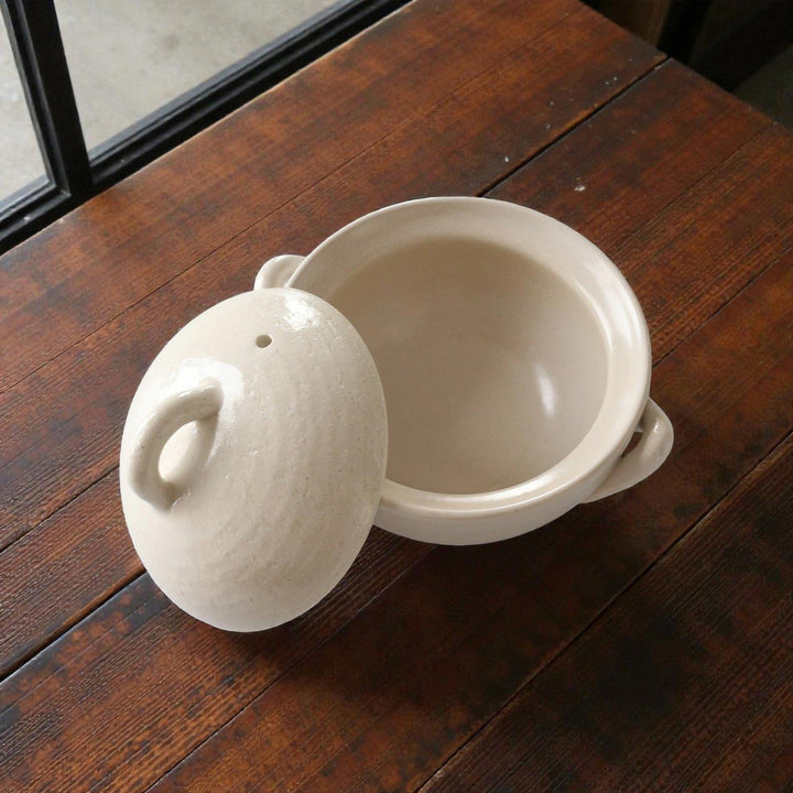 4th-market コセール5号鍋 土鍋 1人～1.5人用 白 黒 黄色