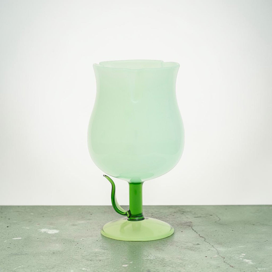 amabro Bloom Glass ワイングラス ミルクガラス 耐熱ガラス