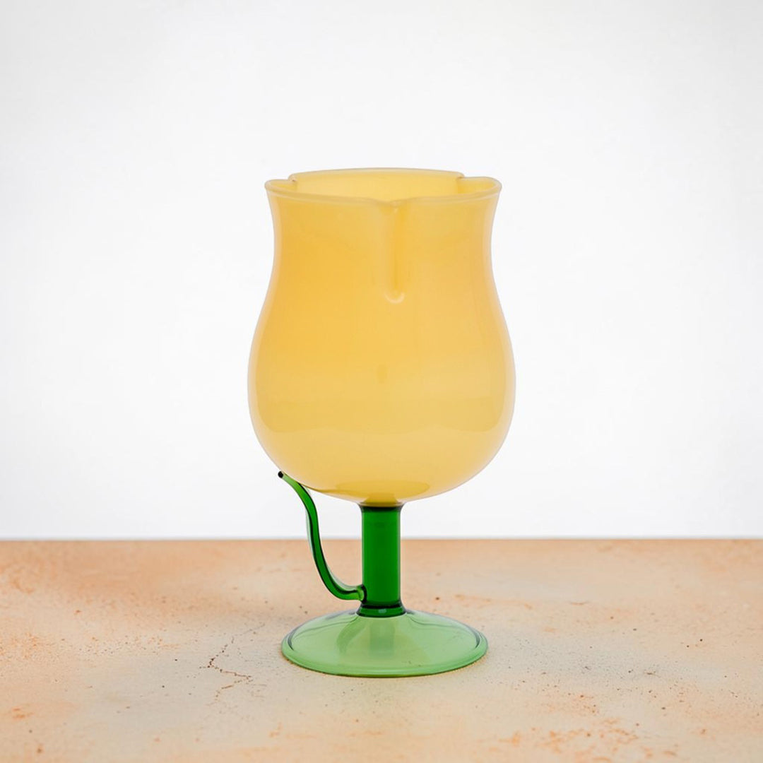amabro Bloom Glass ワイングラス ミルクガラス 耐熱ガラス