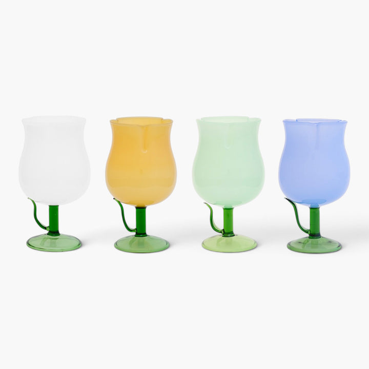amabro Bloom Glass ワイングラス ミルクガラス 耐熱ガラス