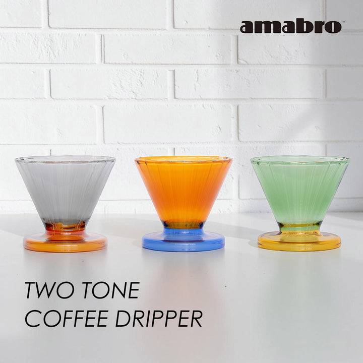 amabro TWO TONE DRIPPER コーヒードリッパー 耐熱ガラス