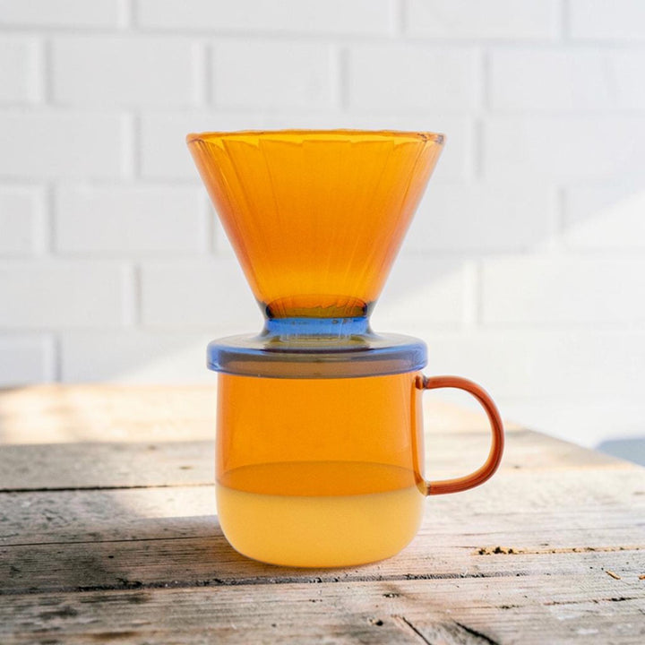 amabro TWO TONE DRIPPER コーヒードリッパー 耐熱ガラス
