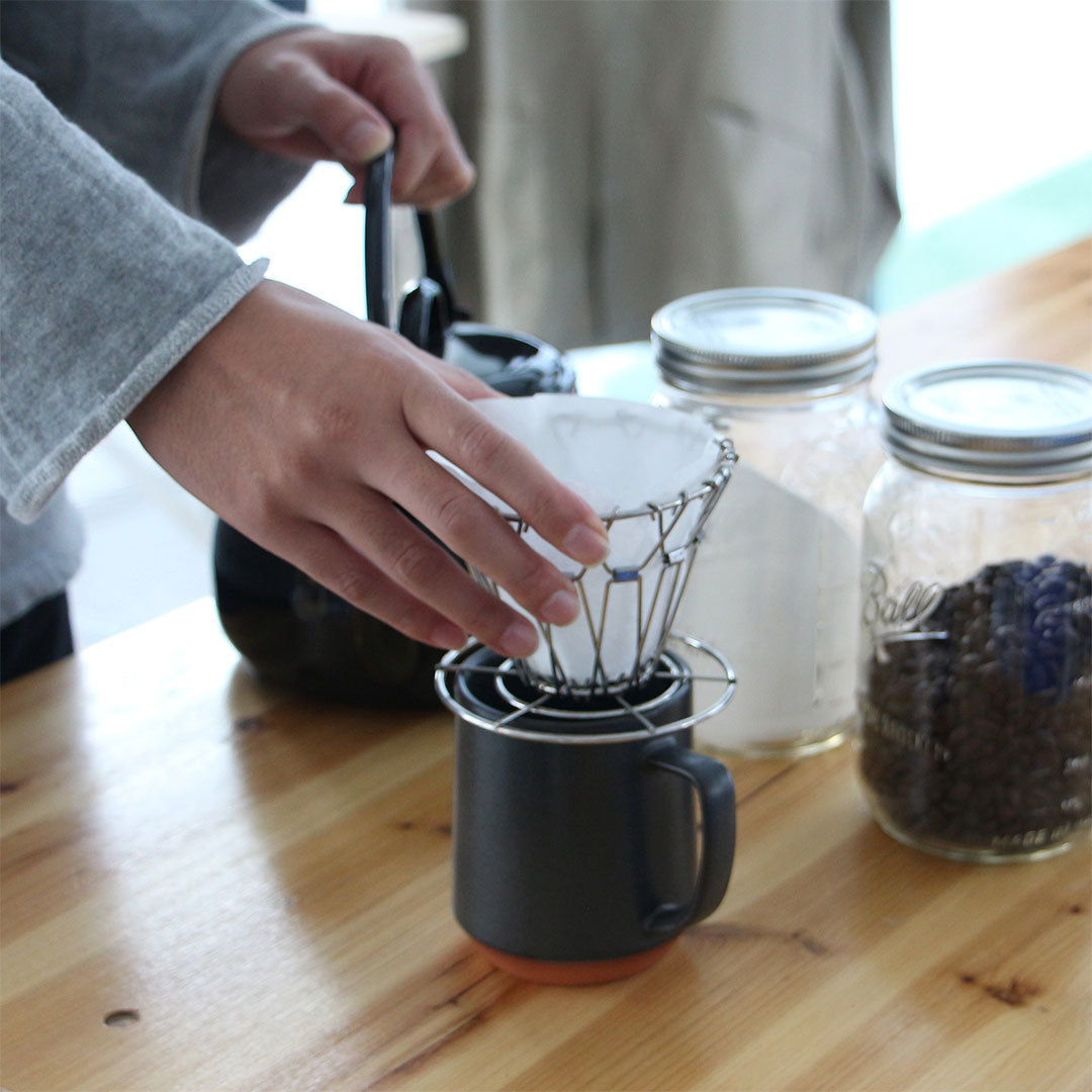 Collapsible Coffee Dripper 折りたたみコーヒードリッパー KIKKERLAND / メール便可