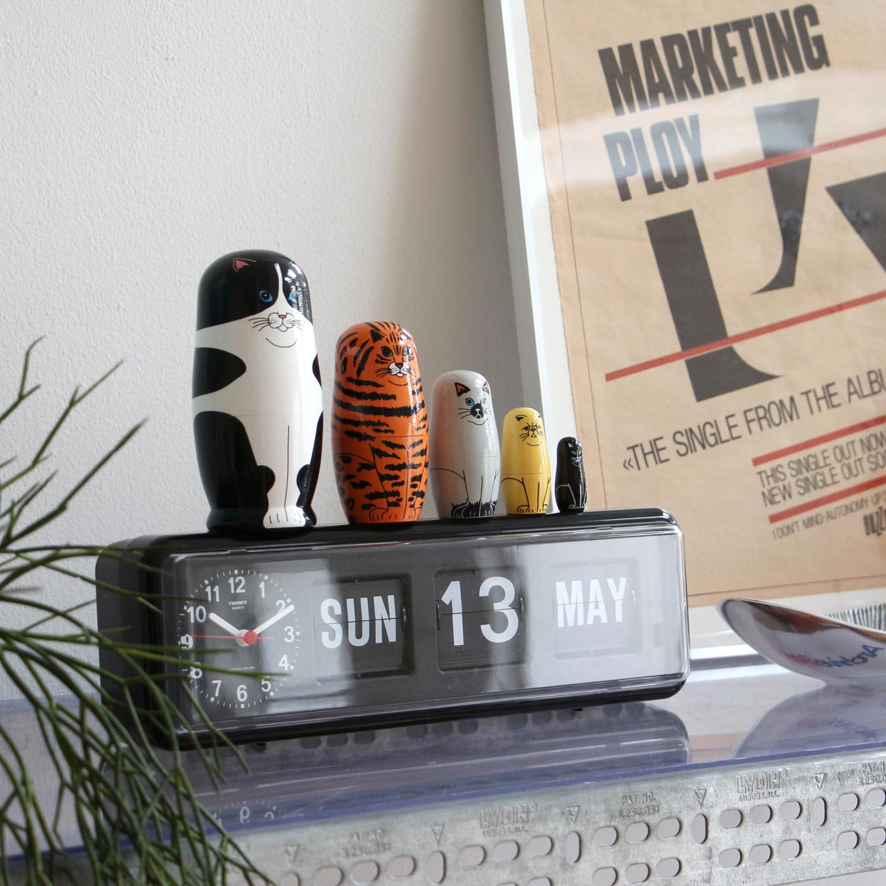 FELINE 5 猫のマトリョーシカ MIDORI KOMATSU – 生活雑貨 育てる道具ILMA+