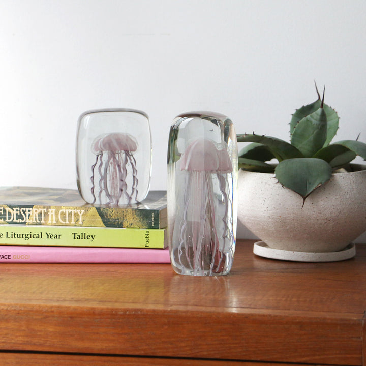 JERRYFISH TWISTED LEG Square クラゲのガラスオブジェ