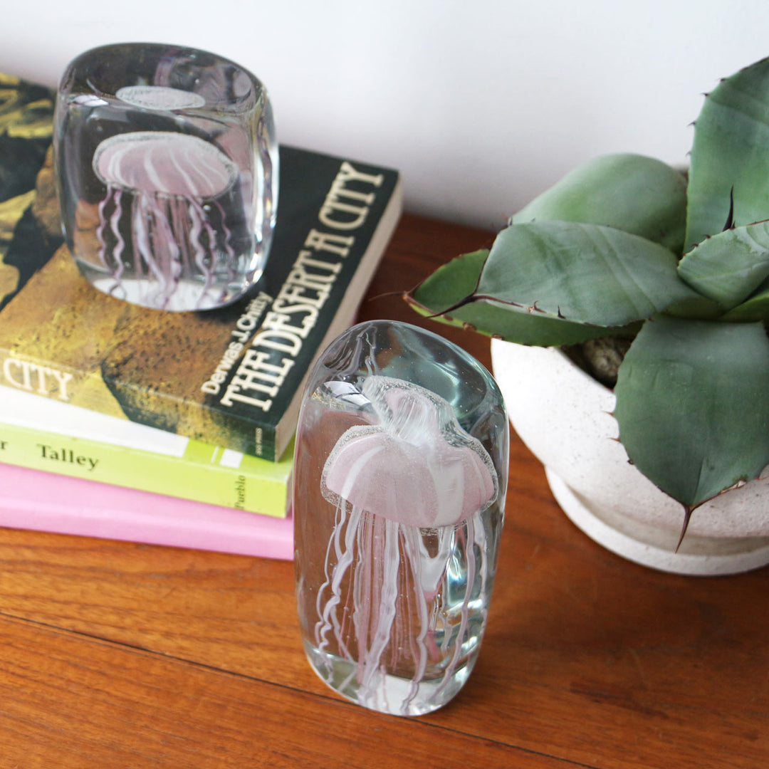 JERRYFISH TWISTED LEG Square クラゲのガラスオブジェ