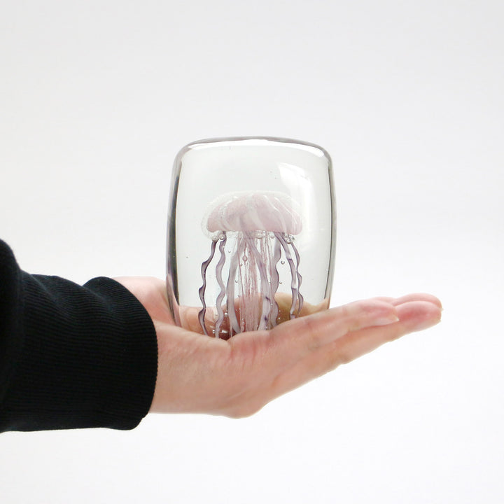 JERRYFISH TWISTED LEG Square クラゲのガラスオブジェ