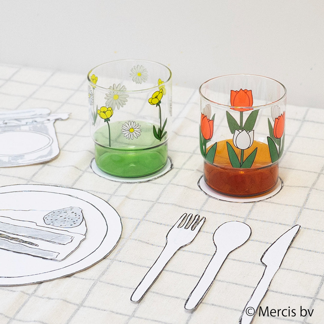 amabro FLOWER STACKING CUP Miffy 耐熱ガラス