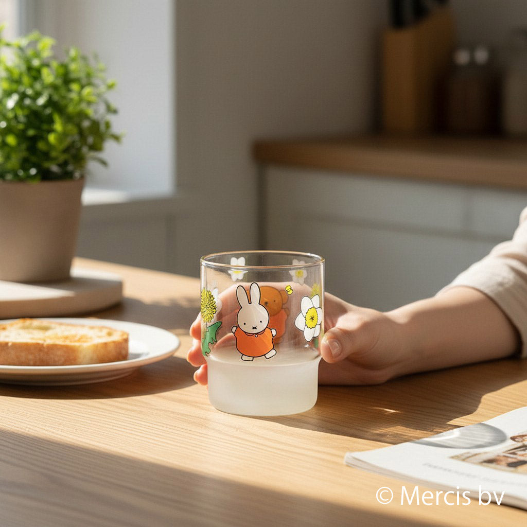 amabro FLOWER STACKING CUP Miffy 耐熱ガラス