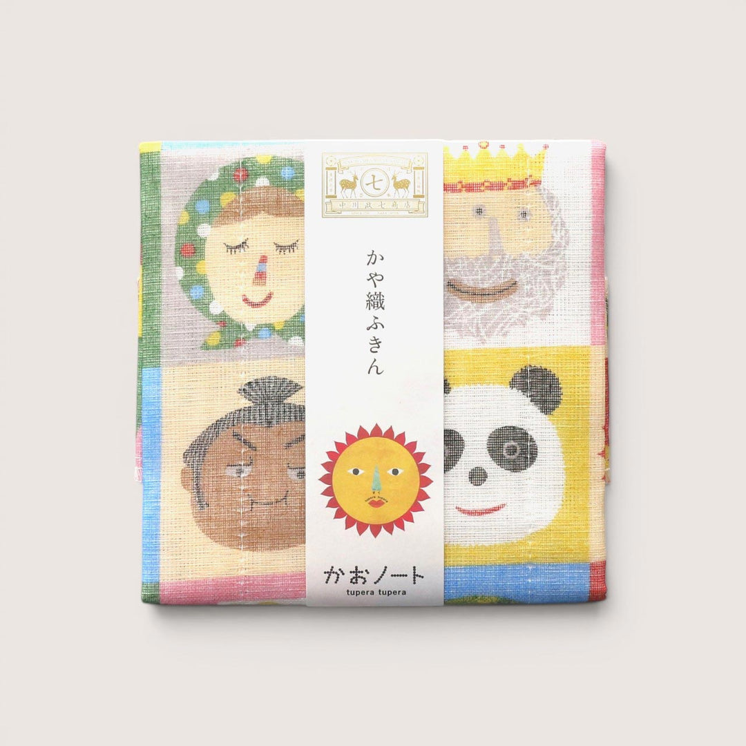 中川政七商店 tupera tupera かや織ふきん かおノート / メール便可
