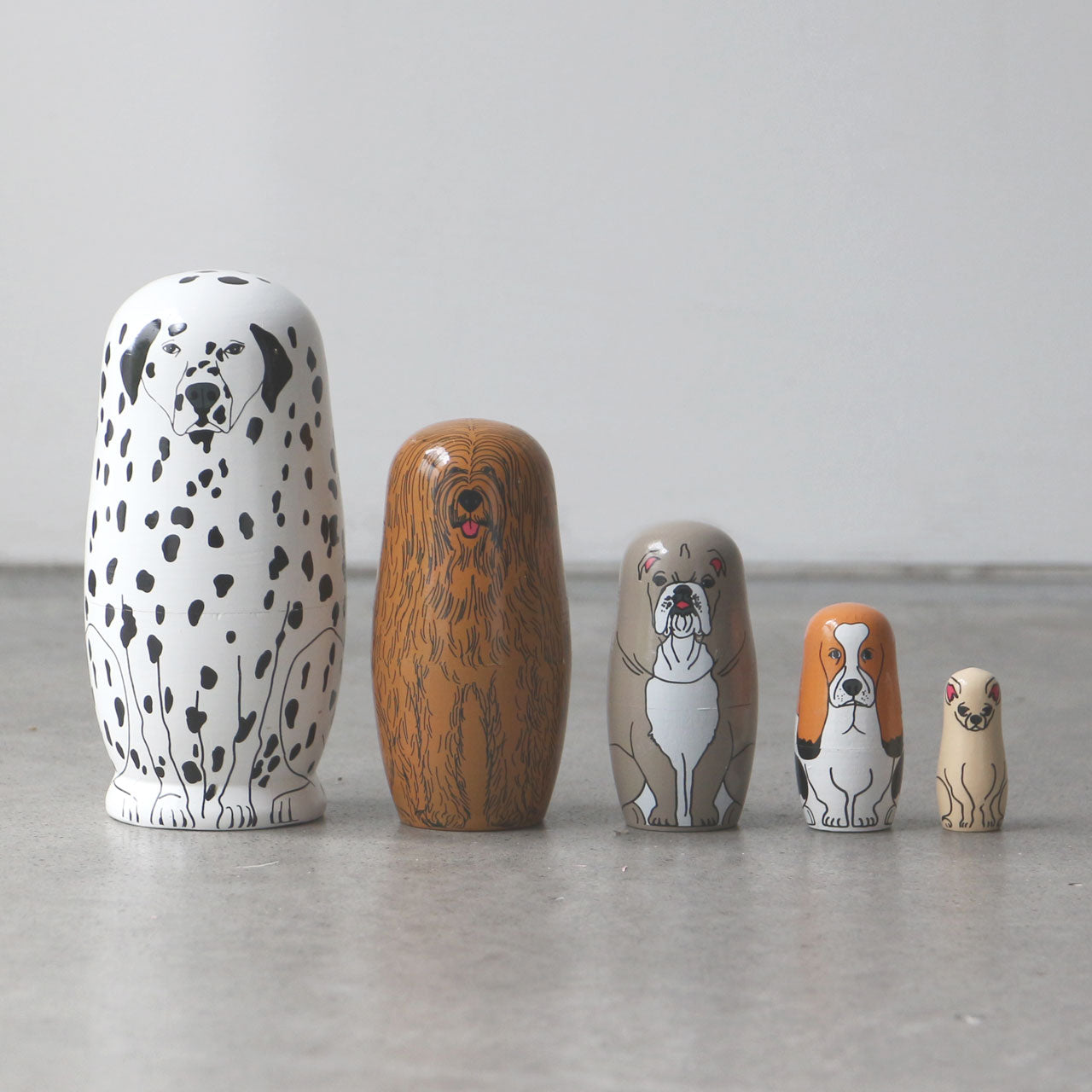 PARTNERS 犬のマトリョーシカ MIDORI KOMATSU – 生活雑貨 育てる道具ILMA+
