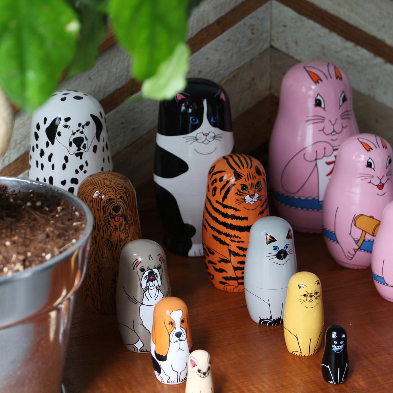 PARTNERS 犬のマトリョーシカ MIDORI KOMATSU – 生活雑貨 育てる道具ILMA+