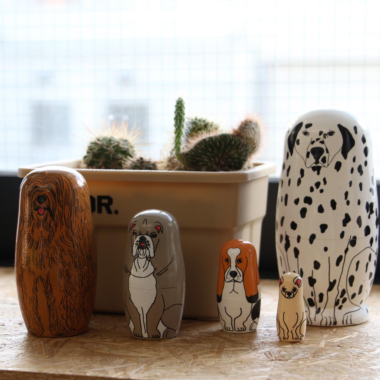 PARTNERS 犬のマトリョーシカ MIDORI KOMATSU – 生活雑貨 育てる道具ILMA+