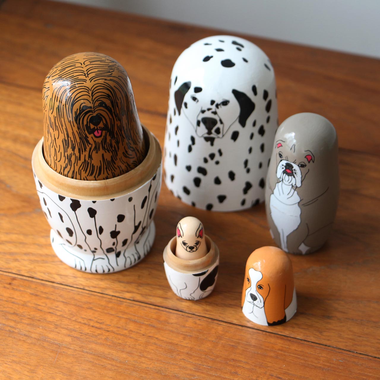 PARTNERS 犬のマトリョーシカ MIDORI KOMATSU – 生活雑貨 育てる道具ILMA+
