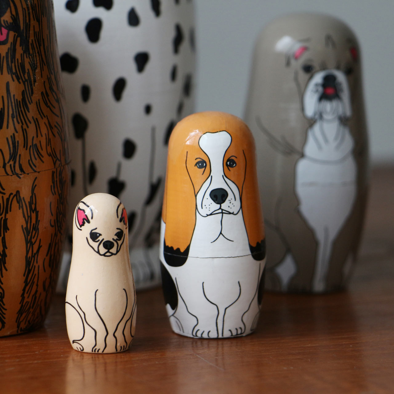 PARTNERS 犬のマトリョーシカ MIDORI KOMATSU – 生活雑貨 育てる道具ILMA+