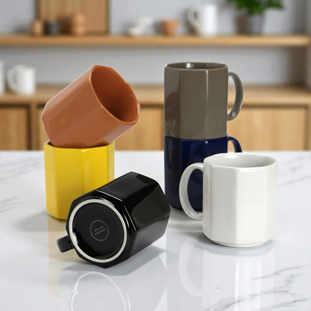 PORCELAIN MEASURING MUG 目盛り付きマグカップ 波佐見焼