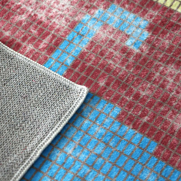 ウォッシャブルラグ 玄関マット Walking Cat