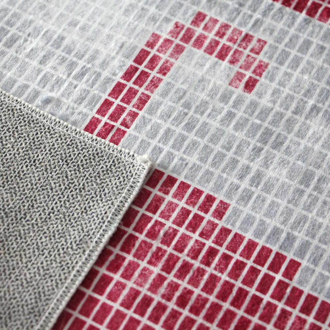 ウォッシャブルラグ 玄関マット Walking Cat