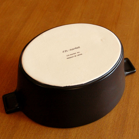 4th-market コッタ オーバルキャセロール 耐熱陶器鍋