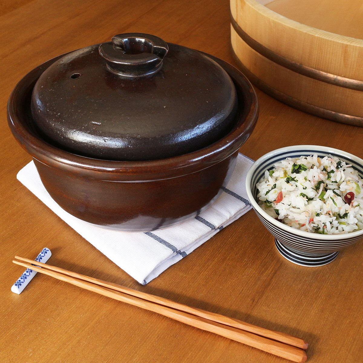4th-market 籠 ご飯釜 2合 土鍋 | 調理器具 – 生活雑貨 育てる