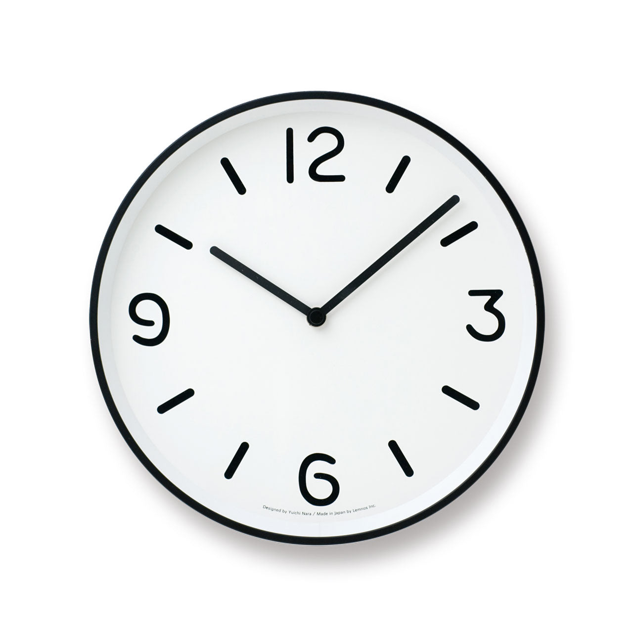 レムノス MONO CLOCK モノクロック 壁掛け時計 Lemnos – 生活