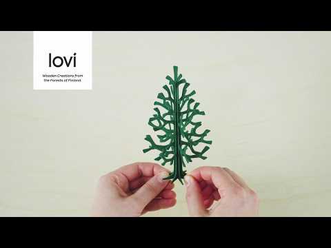 Lovi ロヴィ Momi-no-ki クリスマスツリー 14cm メール便可 正規品